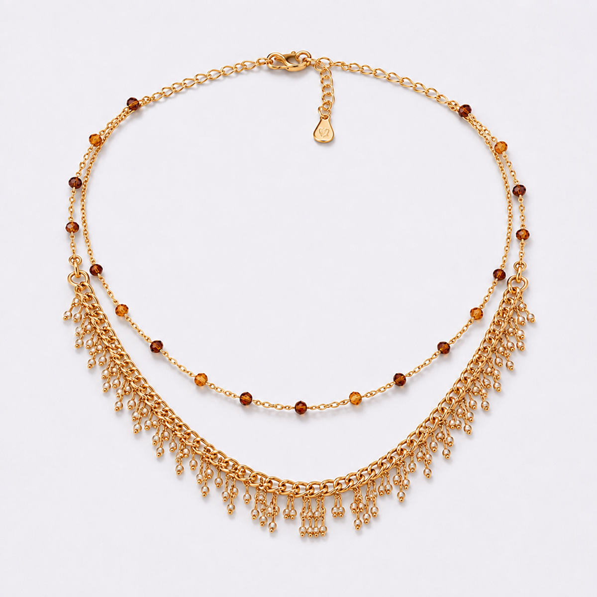 Liané | Layered Fringe Necklace