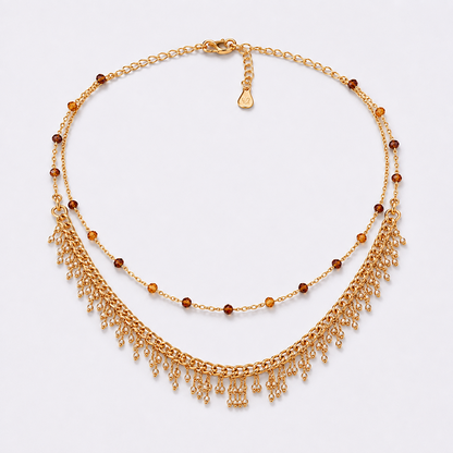 Liané | Layered Fringe Necklace