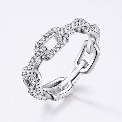 Liané | Crystal Link Ring