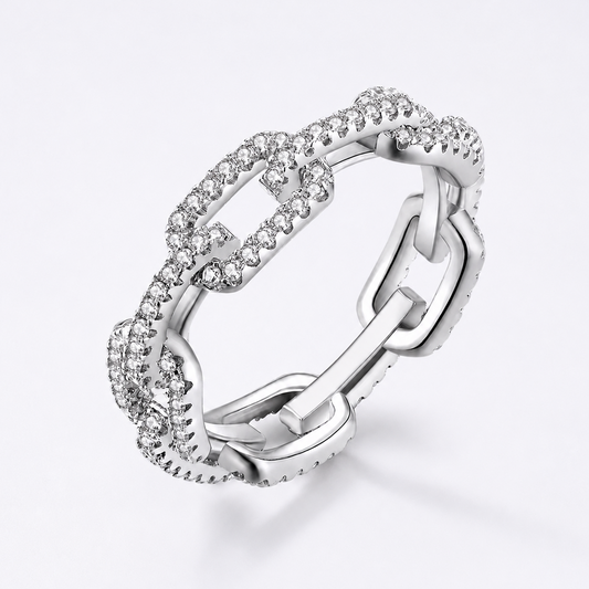 Liané | Crystal Link Ring