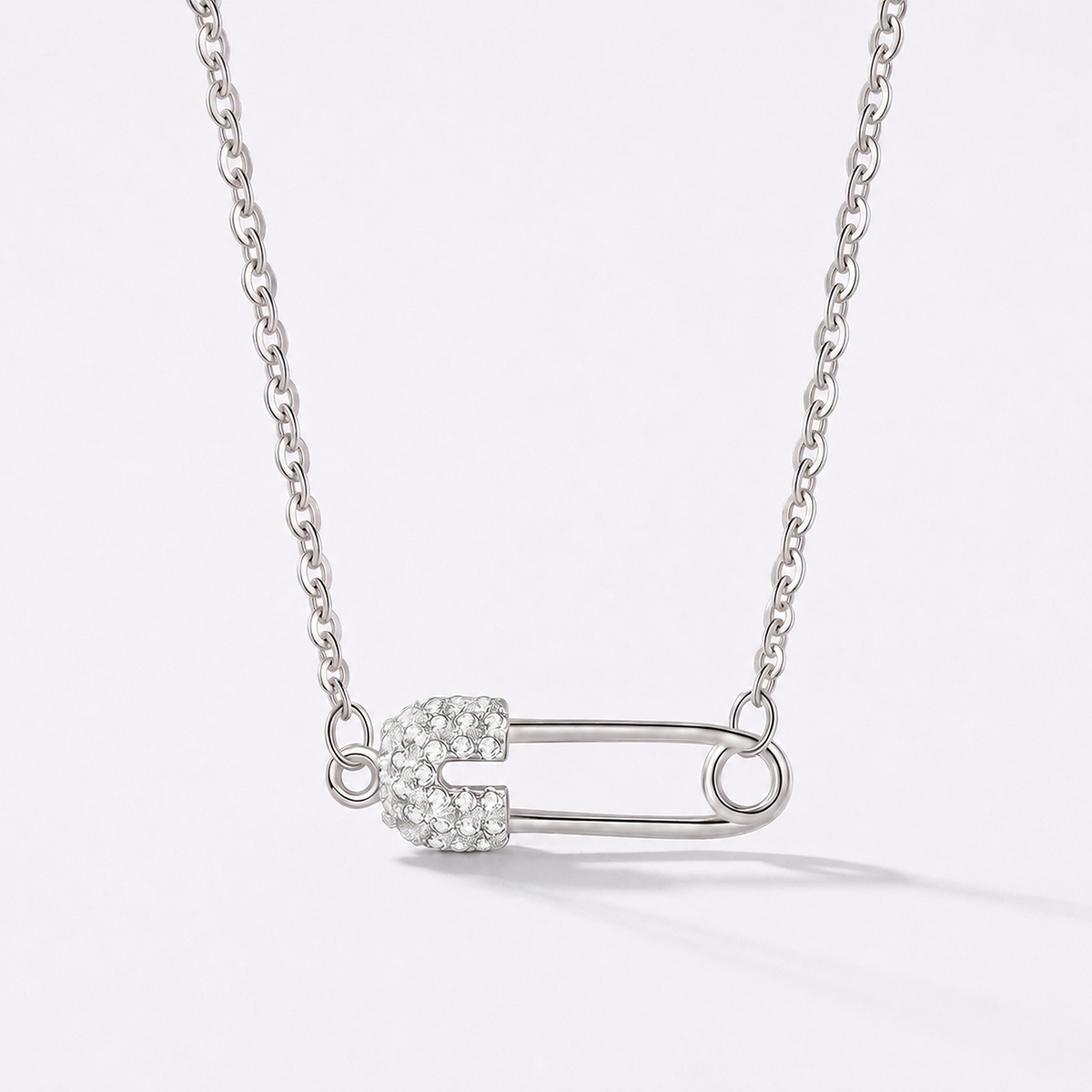 Liané | Pavé Pin Necklace