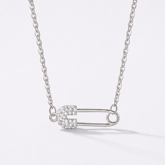 Liané | Pavé Pin Necklace