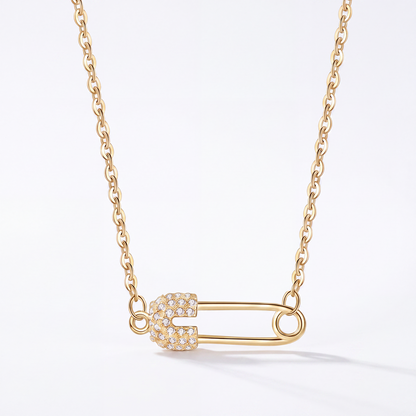 Liané | Pavé Pin Necklace